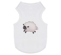 Azeeda 'Cute Woolly Sheep' Pet Dog/Cat T-Shirt, S (PT00158541)