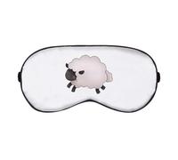 Azeeda 'Cute Woolly Sheep' Sleep/Travel Eye Mask (EY00031013)