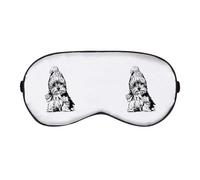 Azeeda 'Cute Yorkshire Terrier Wearing Hat' Sleep/Travel Eye Mask (EY00033284)