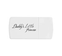 Azeeda 'Daddy's Little Princess' Pill Box with Tablet Splitter (PI00039512)