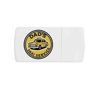 Azeeda 'Dad's Taxi Service' Pill Box with Tablet Splitter (PI00036142)