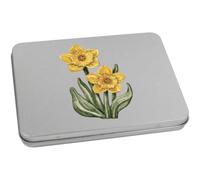 Azeeda 'Daffodils in Bloom' Storage Tin - 170mm (TT00345435)