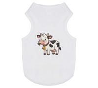 Azeeda 'Dairy Cow' Pet Dog/Cat T-Shirt, XS (PT00164956)