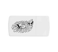 Azeeda 'Daisy & Bees' Pill Box with Tablet Splitter (PI00038077)