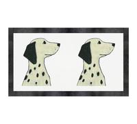 Azeeda 'Dalmatian Dog Portrait Side View' Pet Feeding Mat (PM00038914)