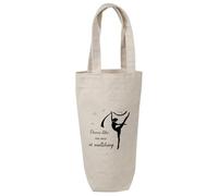 Azeeda 'Dance Like No One Is Watching' Cotton Wine Bottle Gift/Travel Bag (BL00046576)