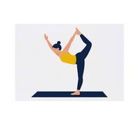 Azeeda 'Dancer Yoga Pose' Temporary Tattoo - A6 (TO00099625)