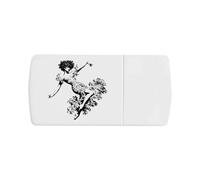 Azeeda 'Dancing Girl' Pill Box with Tablet Splitter (PI00045685)