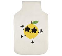 Azeeda 'Dancing Lemon' Hot Water Bottle Cover (HW00047100)
