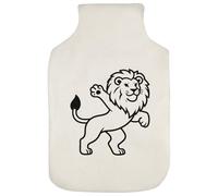 Azeeda 'Dancing Lion' Hot Water Bottle Cover (HW00047672)