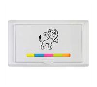 Azeeda 'Dancing Lion' Sticky Note Ruler Pad (ST00044994)