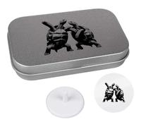 Azeeda 'Dancing Tortoises' Golf Markers Gift Set (GO00088291)
