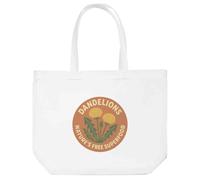 Azeeda 'Dandelions, Natures Free Superfood' Tote Shopping Bag For Life (BG00083666)