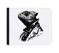 Azeeda 'Dapper Chameleon in Suit' Slim Wallet/Cardholder (WL00037002)