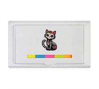 Azeeda 'Day of the Dead Cat' Sticky Note Ruler Pad (ST00049328)