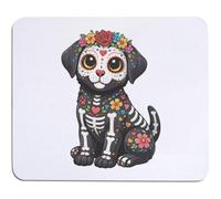 Azeeda 'Day of the Dead Dog' Mouse Mat/Desk Pad (MO00048601)