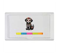 Azeeda 'Day of the Dead Dog' Sticky Note Ruler Pad (ST00049327)