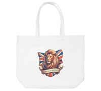 Azeeda 'Dear Old Blighty British Lion' Tote Shopping Bag For Life (BG00092009)