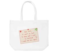 Azeeda 'Dear Santa, Nana Said I Could' Tote Shopping Bag For Life (BG00080767)