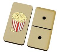 Azeeda 'Delicious Popcorn' Domino Set & Box (DM00053751)