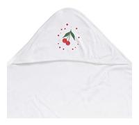 Azeeda 'Delightful Sweet Cherries ' Baby Hooded Towel (HT00044161)