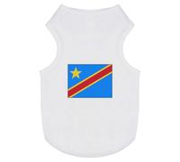 Azeeda 'Democratic Republic of the Congo' Pet Dog/Cat T-Shirt, XS (PT00075692)