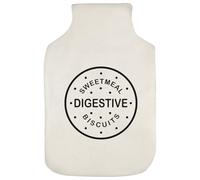 Azeeda 'Digestive Biscuit' Hot Water Bottle Cover (HW00049423)