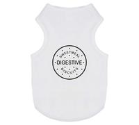 Azeeda 'Digestive Biscuit' Pet Dog/Cat T-Shirt, S (PT00186053)