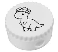 Azeeda 'Dino with Flower Crown' Compact Pencil Sharpener (PS00056965)