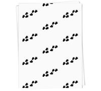 Azeeda 'Dinosaur Foot Prints' Gift Wrap Paper (GI00144821)