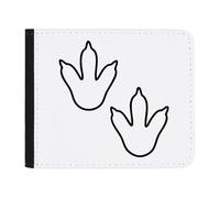 Azeeda 'Dinosaur Foot Prints' Wallet (WL00031430)