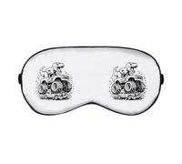 Azeeda 'Dinosaur Monster Truck Smash' Sleep/Travel Eye Mask (EY00031242)