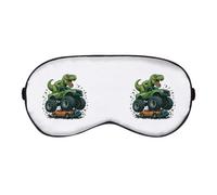 Azeeda 'Dinosaur Monster Truck Smash' Sleep/Travel Eye Mask (EY00031243)