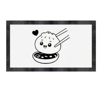 Azeeda 'Dipped Dumpling' Pet Feeding Mat (PM00041042)