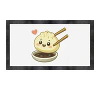 Azeeda 'Dipped Dumpling' Pet Feeding Mat (PM00041043)