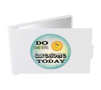 Azeeda 'Do Something Awesome Today' Compact/Travel/Pocket Makeup Mirror (CM00057953)