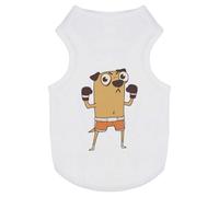 Azeeda 'Dog Boxer Standing' Pet Dog/Cat T-Shirt, L (PT00153115)