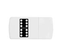 Azeeda 'Domino Game Tile' Pill Box with Tablet Splitter (PI00039783)