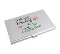 Azeeda 'Don't Stop Believing' Business Card Holder/Credit Card Wallet (CH00046490)