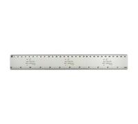 Azeeda 'Don't Trip Over What's Behind You' 30cm (12 Inch) White Plastic Ruler (RL00101846)