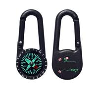 Azeeda 'Don't Trip Over What's Behind You' Compass Keyring (KC00041143)