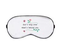 Azeeda 'Don't Trip Over What's Behind You' Sleep/Travel Eye Mask (EY00033099)