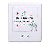 Azeeda 'Don't Trip Over What's Behind You' Sliding Puzzle (PZ00039717)