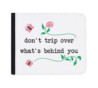 Azeeda 'Don't Trip Over What's Behind You' Wallet (WL00032997)