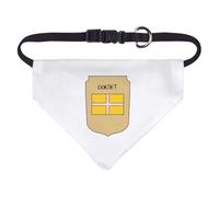 Azeeda 'Dorset Banner' Pet Bandana - White, S (PD00084291)