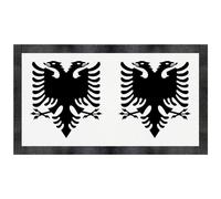 Azeeda 'Double Headed Eagle' Pet Feeding Mat (PM00033246)