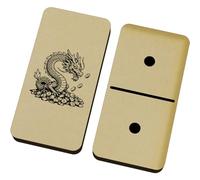 Azeeda 'Dragon Hoarding Coins' Domino Set & Box (DM00054852)