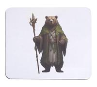 Azeeda 'Druid Bear' Mouse Mat/Desk Pad (MO00048120)