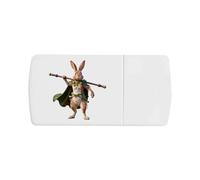 Azeeda 'Druid Rabbit' Pill Box with Splitter (PI00045006)