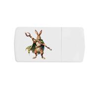 Azeeda 'Druid Rabbit' Pill Box with Splitter (PI00045007)